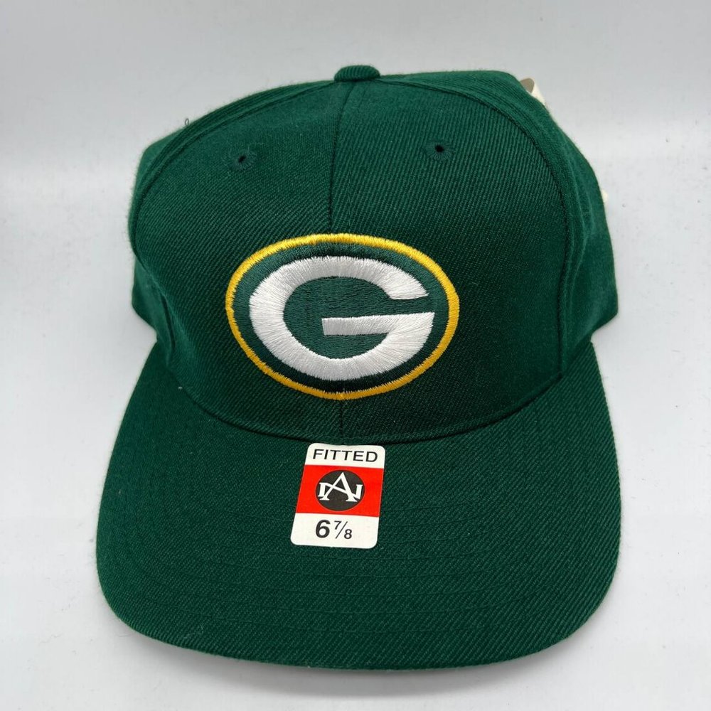 Vintage Green Bay Packers 6 7/8 American Needle Hat Fitted Cap New Men